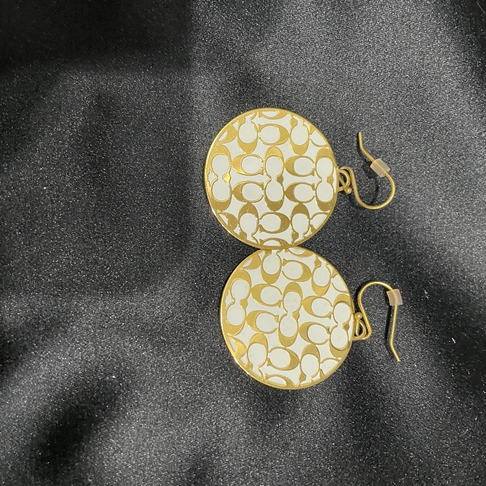 Coach earrings